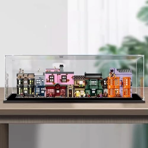 Acrylic Display Case for Lego 75978 Diagonal Lane - 3 mm Clear