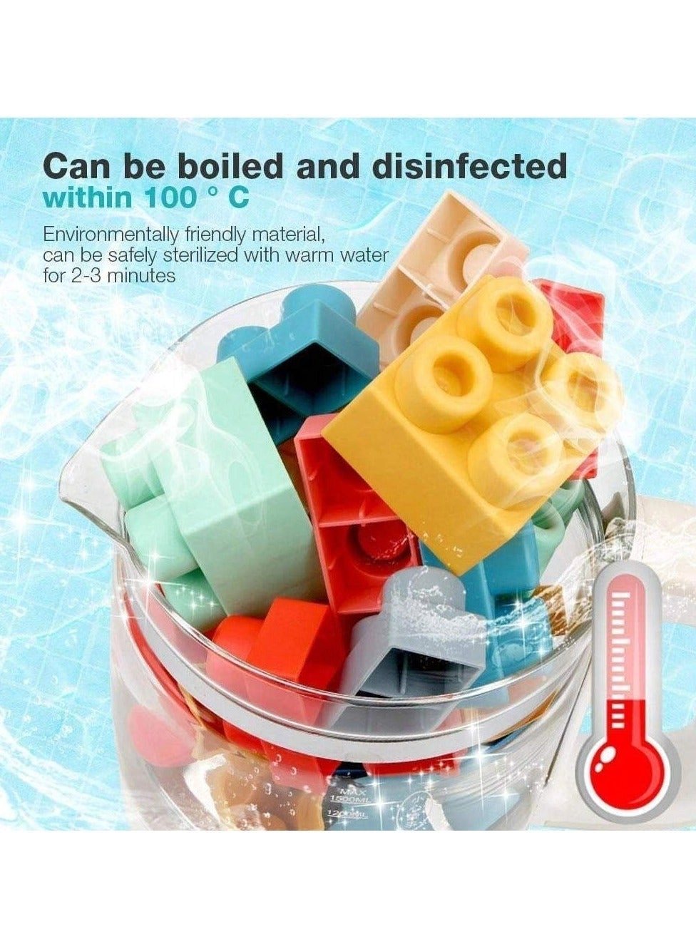 Soft Building Block Sets - 50 pcs