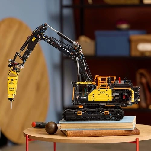 Technic Volvo EC500 Hybrid Excavator (42215) - Motorised Battery-powered Motor