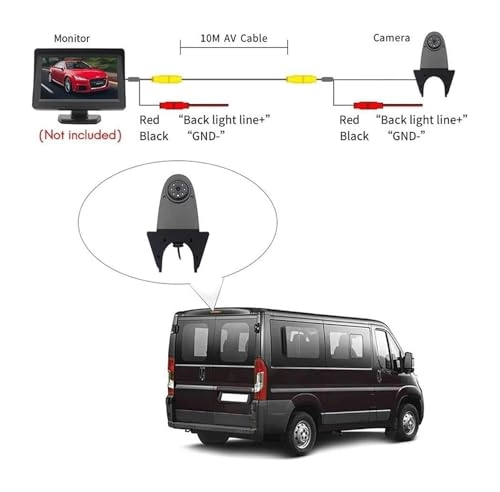 Reversing Camera - Night vision 1280 x 720 px