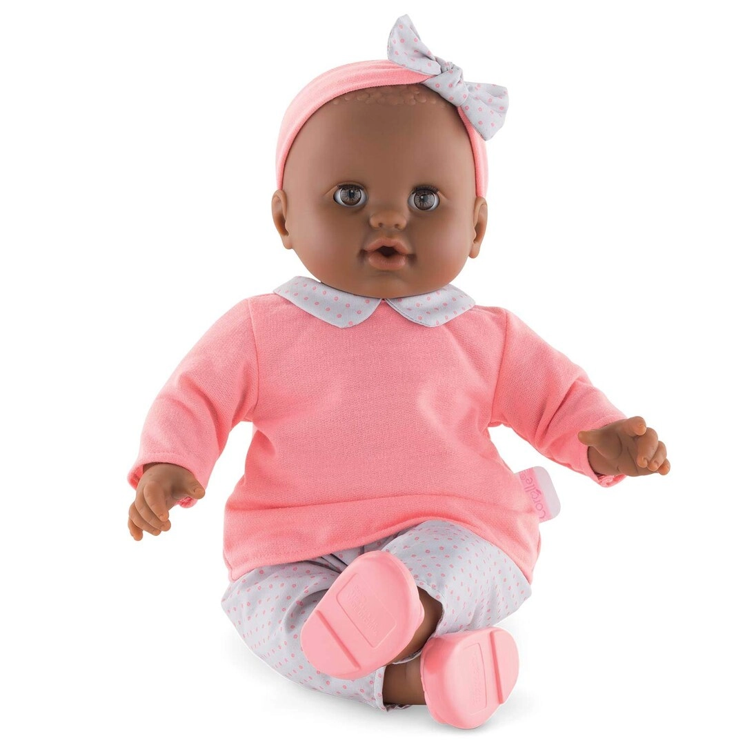 Corolle Lilou Baby Doll - 14-inch vinyl Pink Ages 2+
