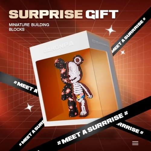 Animal Dissection Skeleton Bear - 7220 pcs