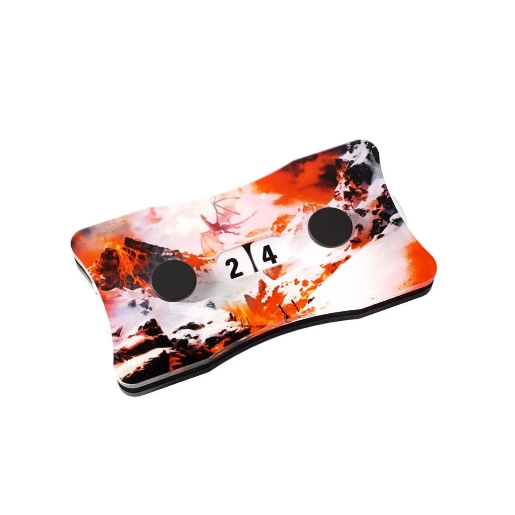 Gamegenic Double Life Counters - Double Dials Mountain Design Premium Acrylic