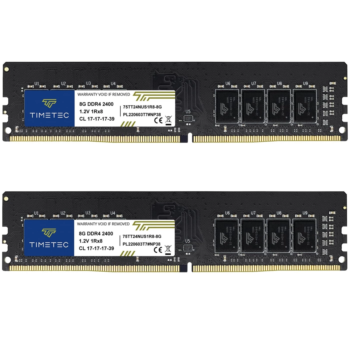Timetec UDIMM - 16GB 2400MHz DDR4