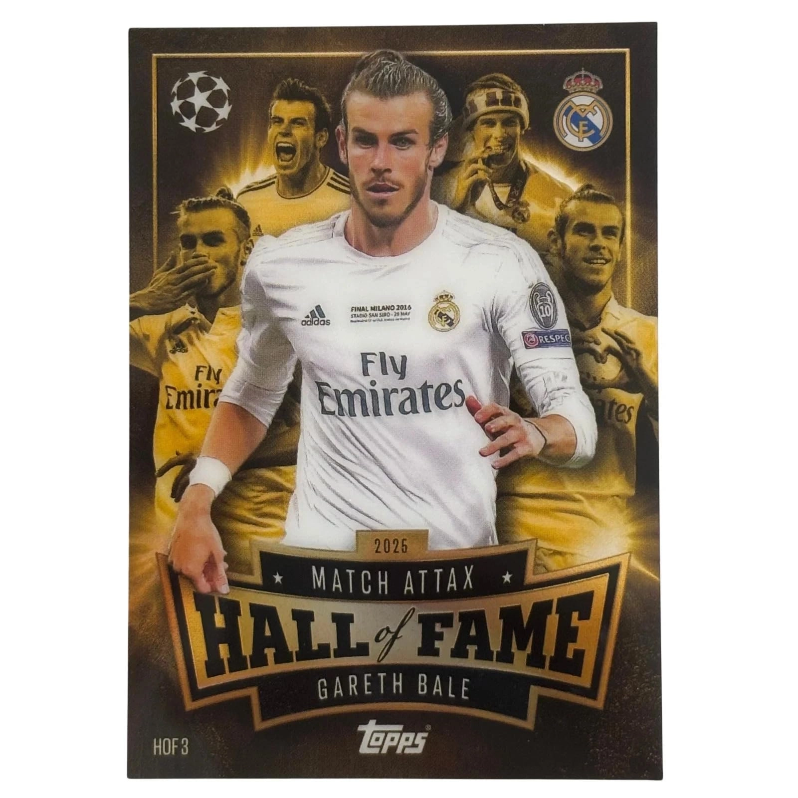 Topps Match Attax Gareth Bale Hall Of Fame