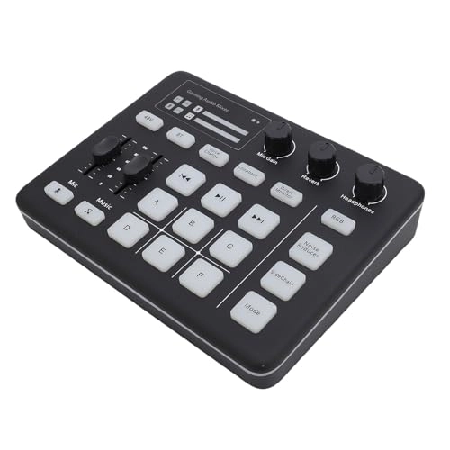 Live Sound Card - RGB Lighting 13 multifunctional buttons