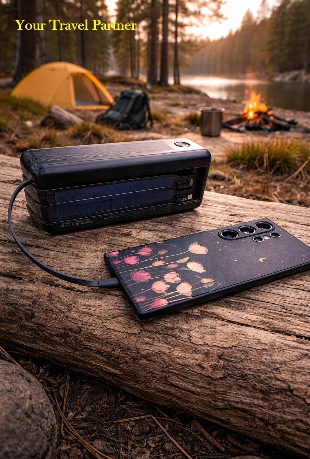 Solar Power Bank - 30000mAh 22.5W Fast Charging