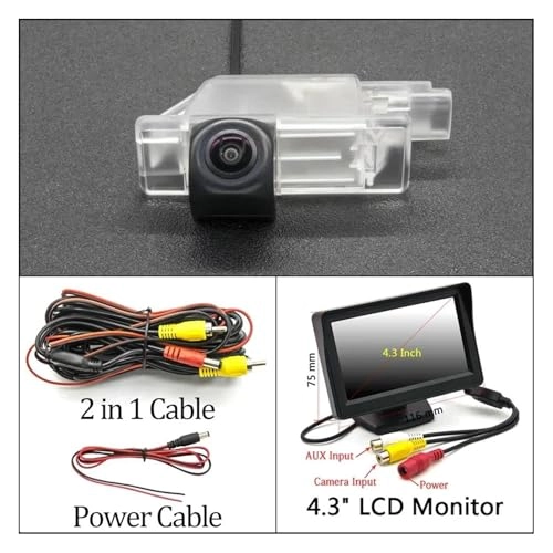 Reversing Camera - RCA interface PAL 512(H)X582(V); NTSC 512(H)X492(V)