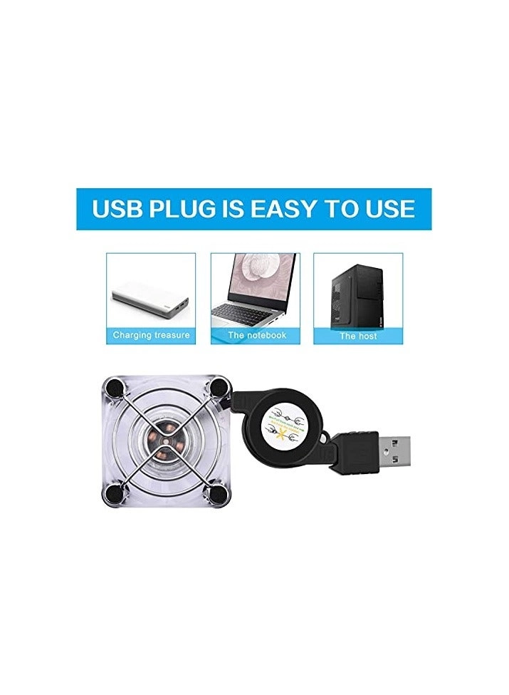 Mobile Phone Cooling Fan - Portable Gaming Universal 4 Suction Cups