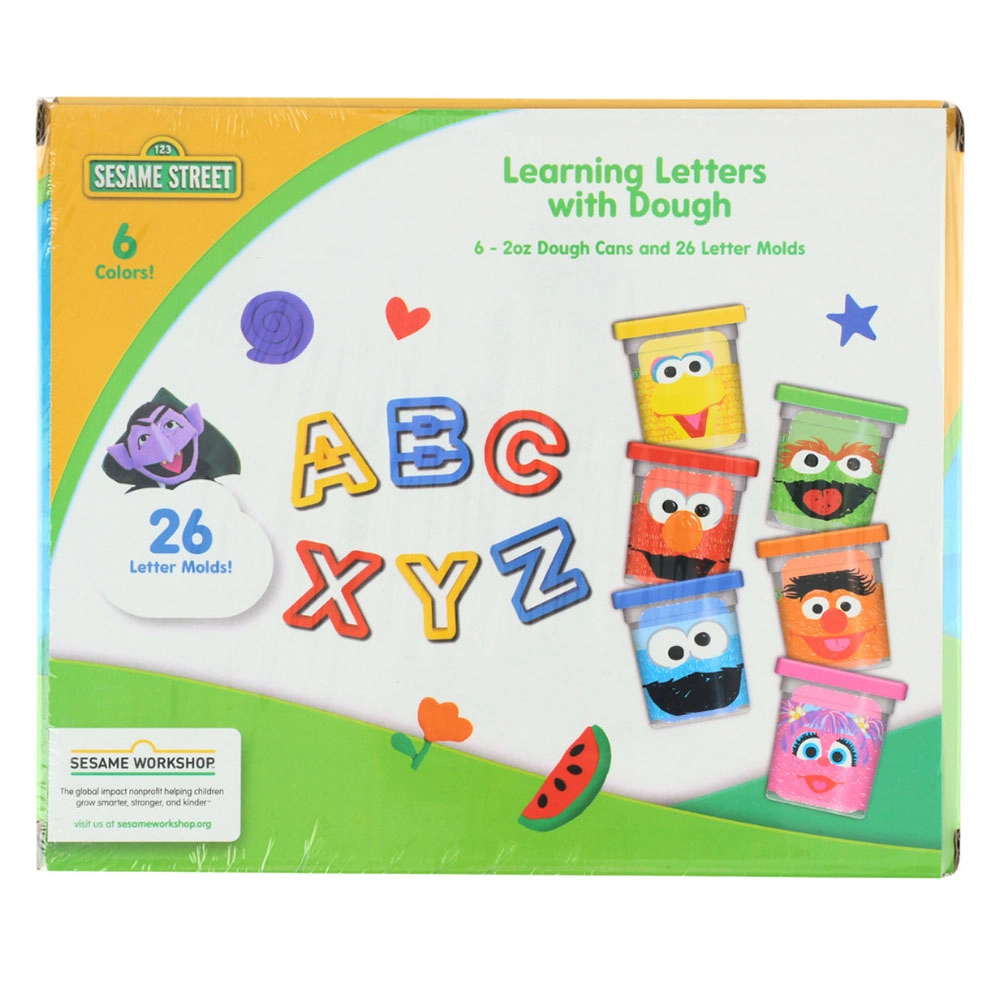 Learning Letters With Dough - 3+ 32 Pcs