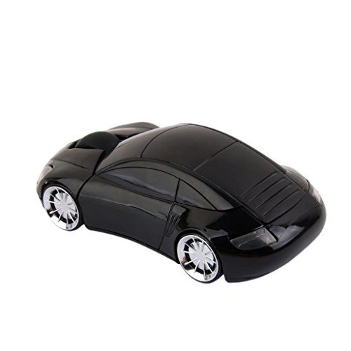Mini Sport Car Shape Optical Mouse - Wireless