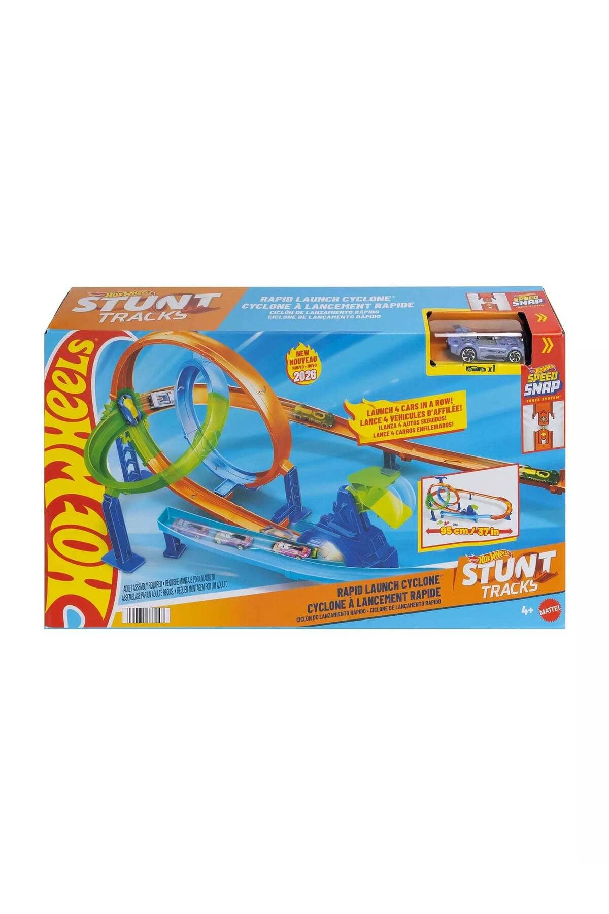 COLOR LAND CHILDRENS TOYS CENTER LLC Rapid Launch Cyclone Track Set