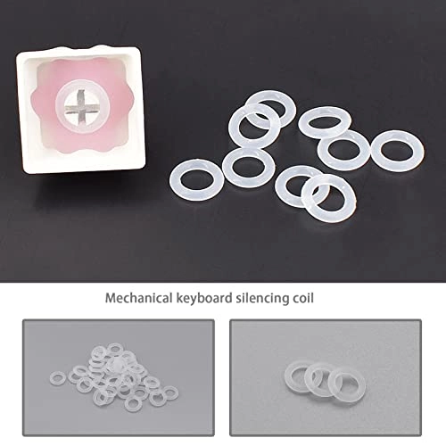 Silicone O-Rings - 500PCS Compatible with Cherry MX 1.5mm