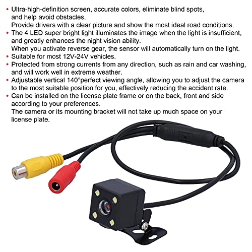 Exterior Reversing Camera - Night vision 300,000 pixels