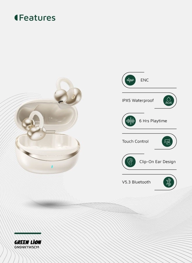 Aurix Clip-On Wireless Earbud