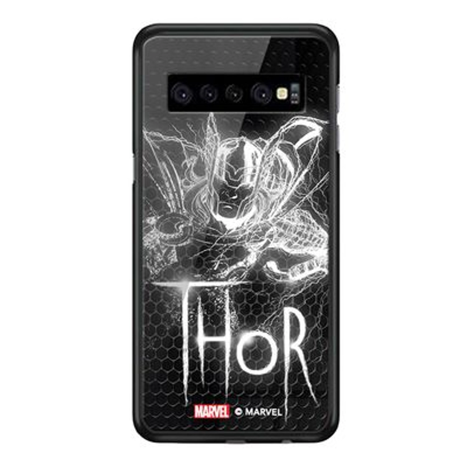 Wackylicious Lightning Thor Back Case for Galaxy S10