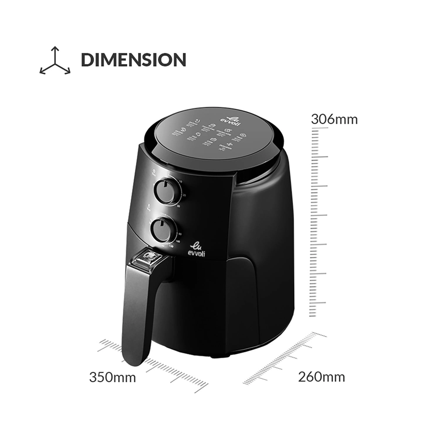 Air Fryer EVKA-AF4001BS