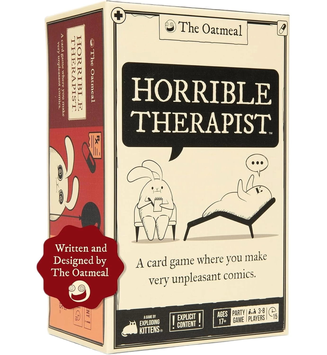 Exploding Kittens Horrible Therapist - Ages 17+ English