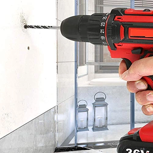 Impact Cordless Drill - 21V 2 Lithium Ion Batteries