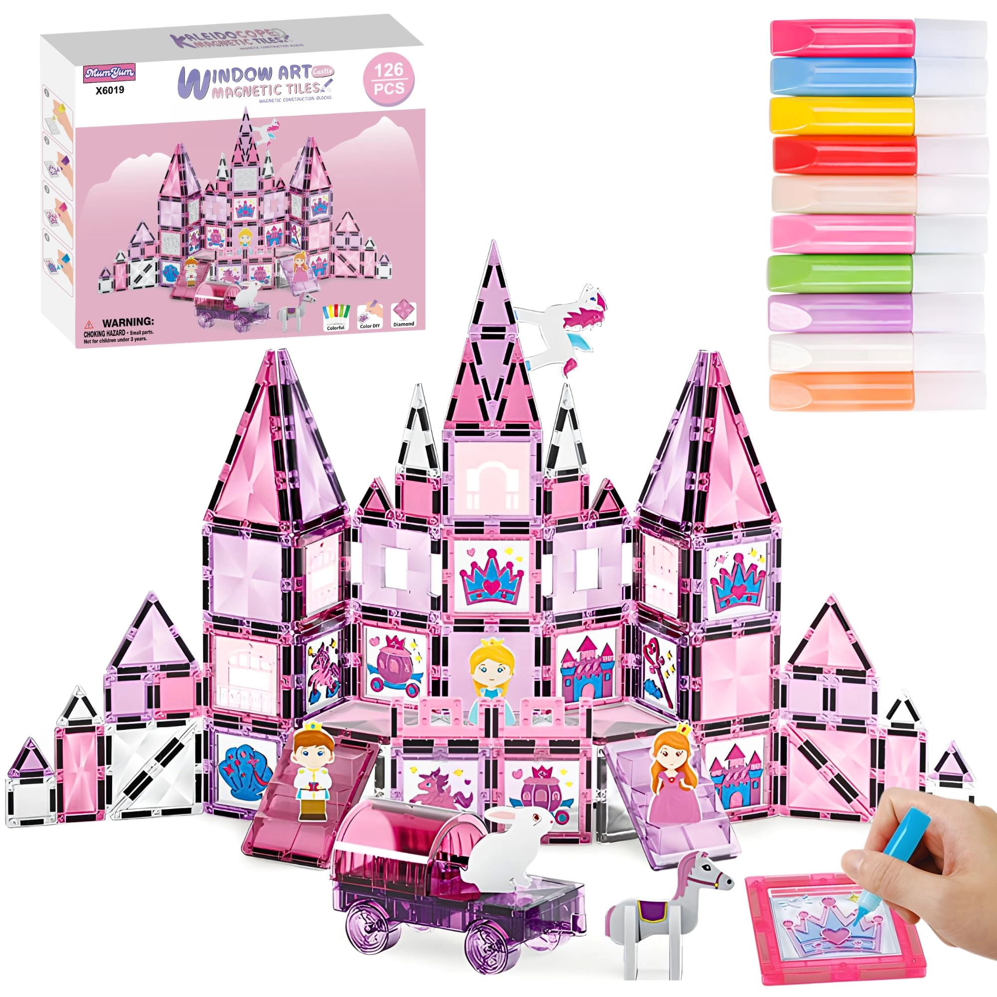 Shantou Xinbida Early Education Technology Co Ltd Princess Castle - Queen 126pcs