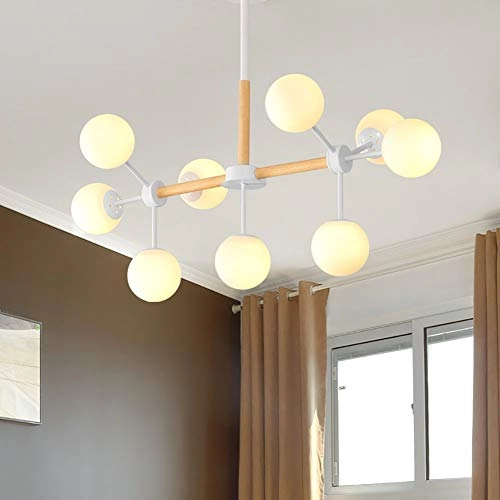 Creative Magic Bean Molecule Chandelier