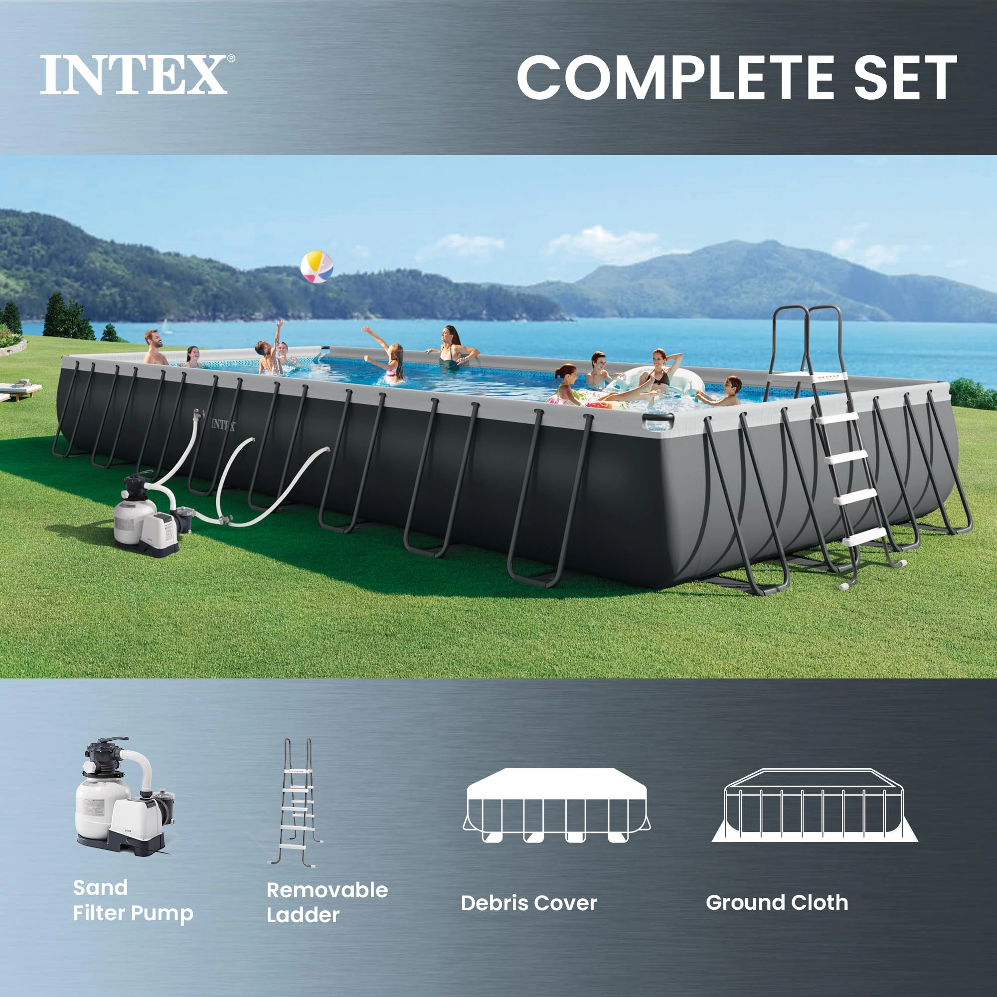 Ultra XTR - Rectangular 32ft x 16ft x 52
