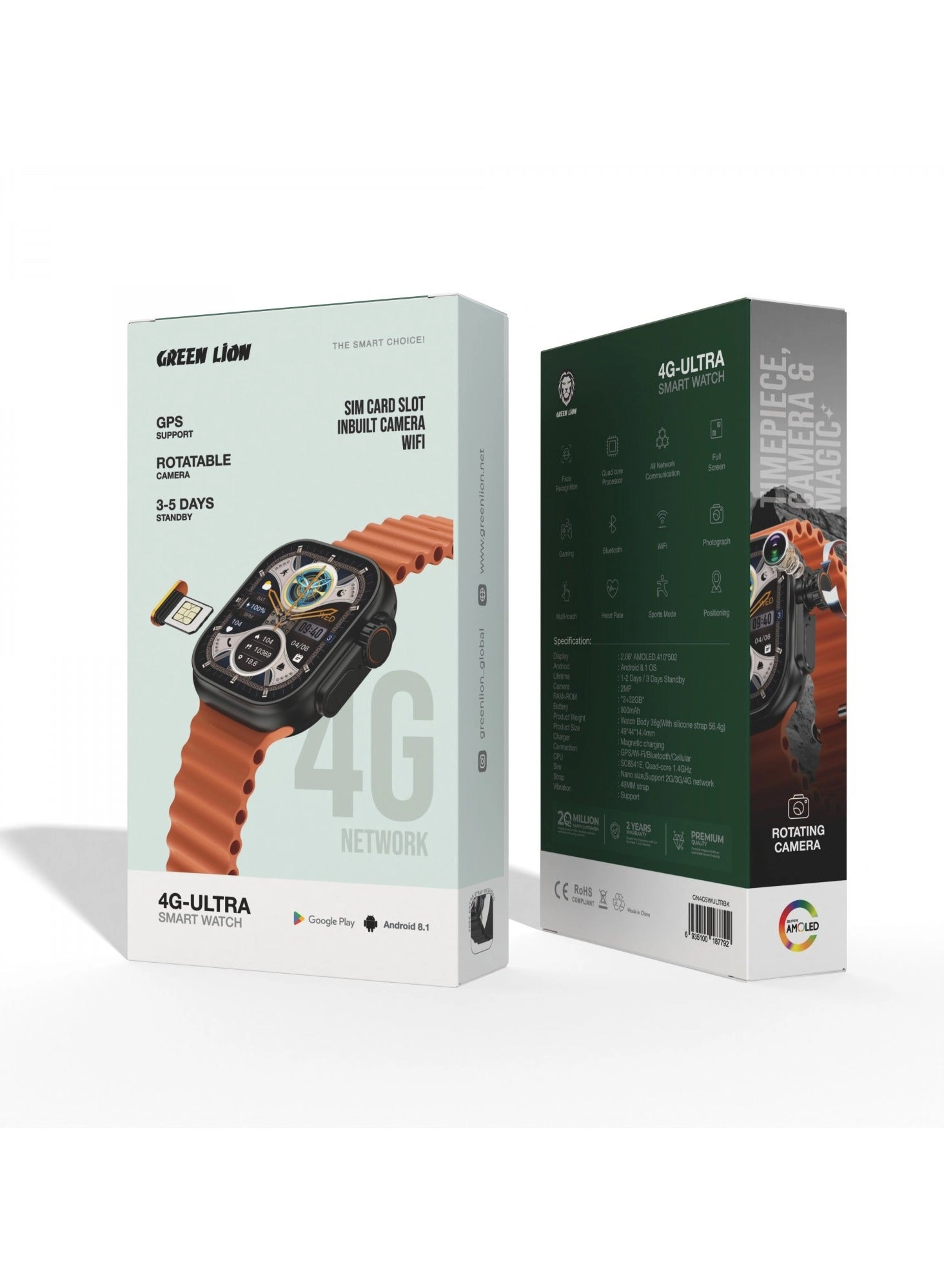 Ultra Smart Watch 49mm LTE