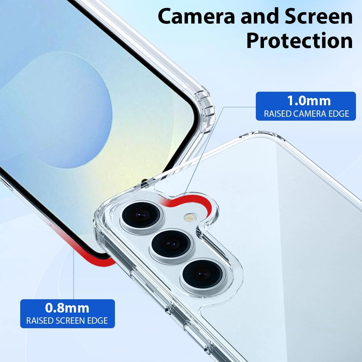 Lucid Clear Case for Samsung Galaxy S25