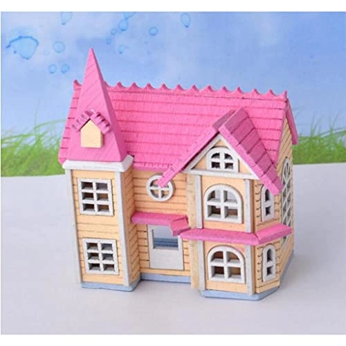 Dollhouse Miniature Attic - Pink 1/12