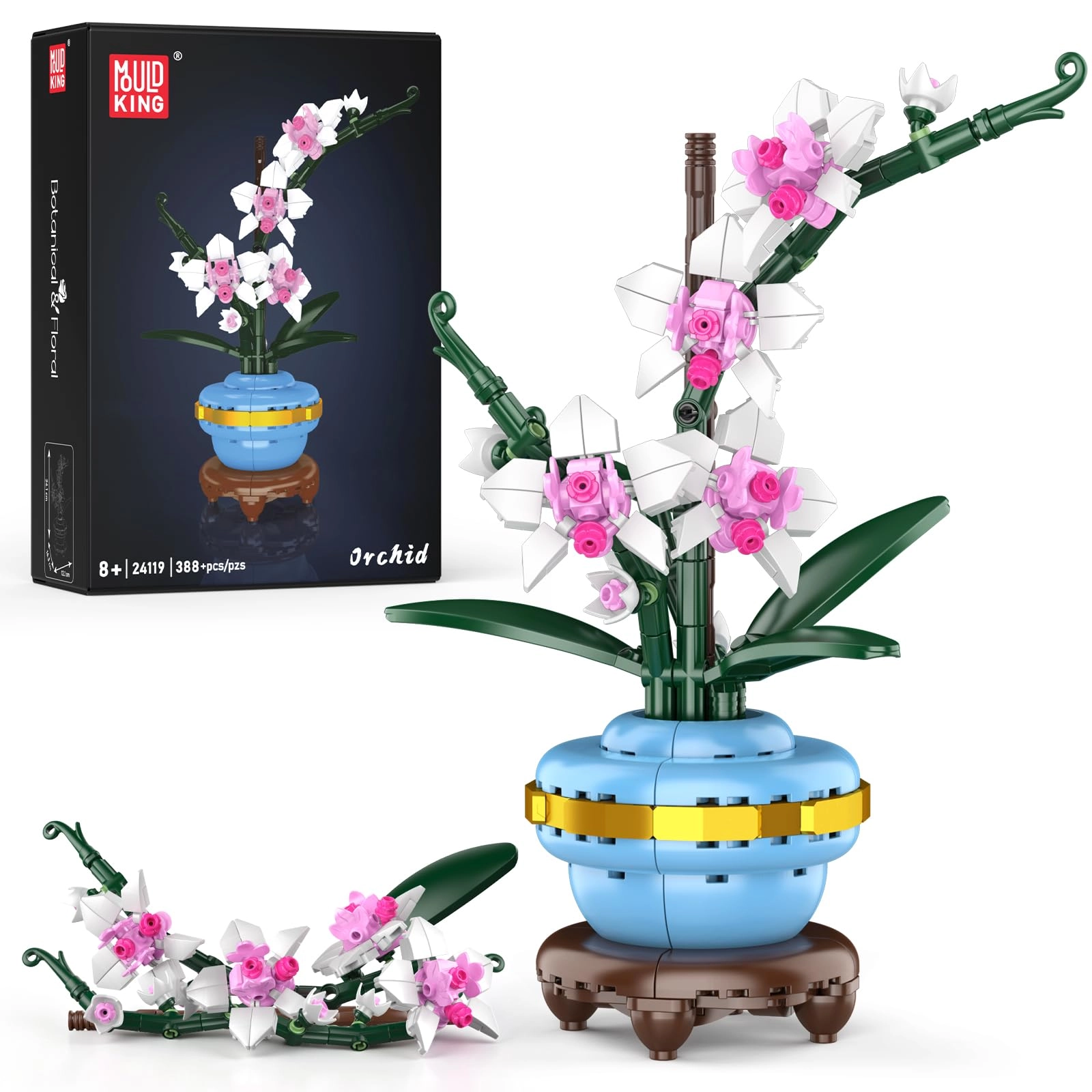 mould king Botanical Orchid (24119) - Village