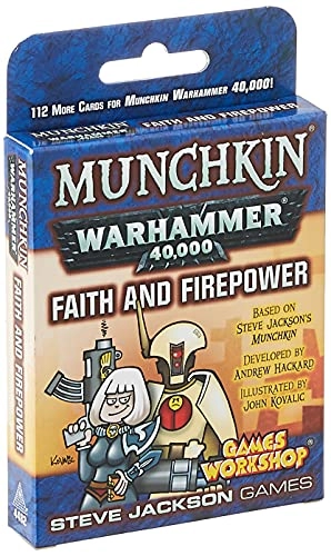 Munchkin Warhammer 40,000: Faith and Firepower - Card Game (Expansion)