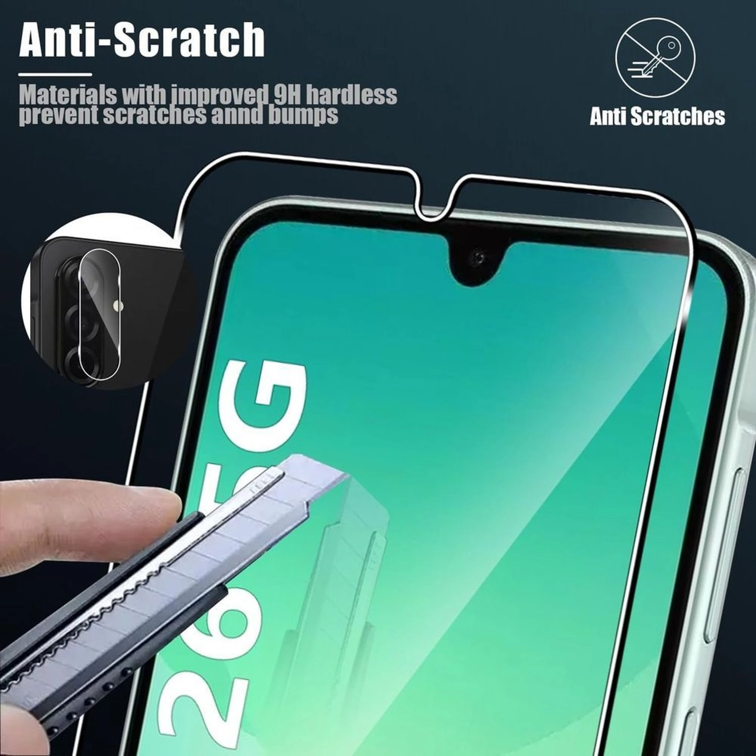 Clear Screen Protector for Samsung Galaxy A26