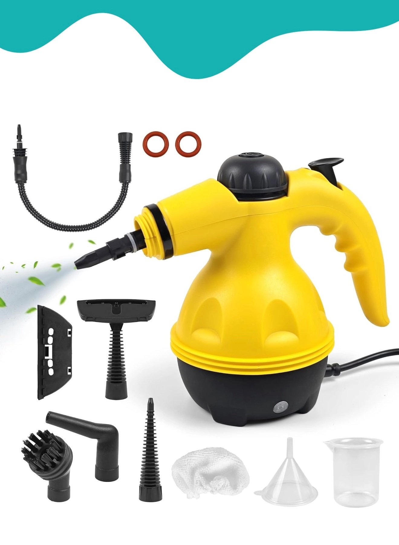 Mfzsyxb Portable Handheld Steam Cleaner - 4 bar 350 ml