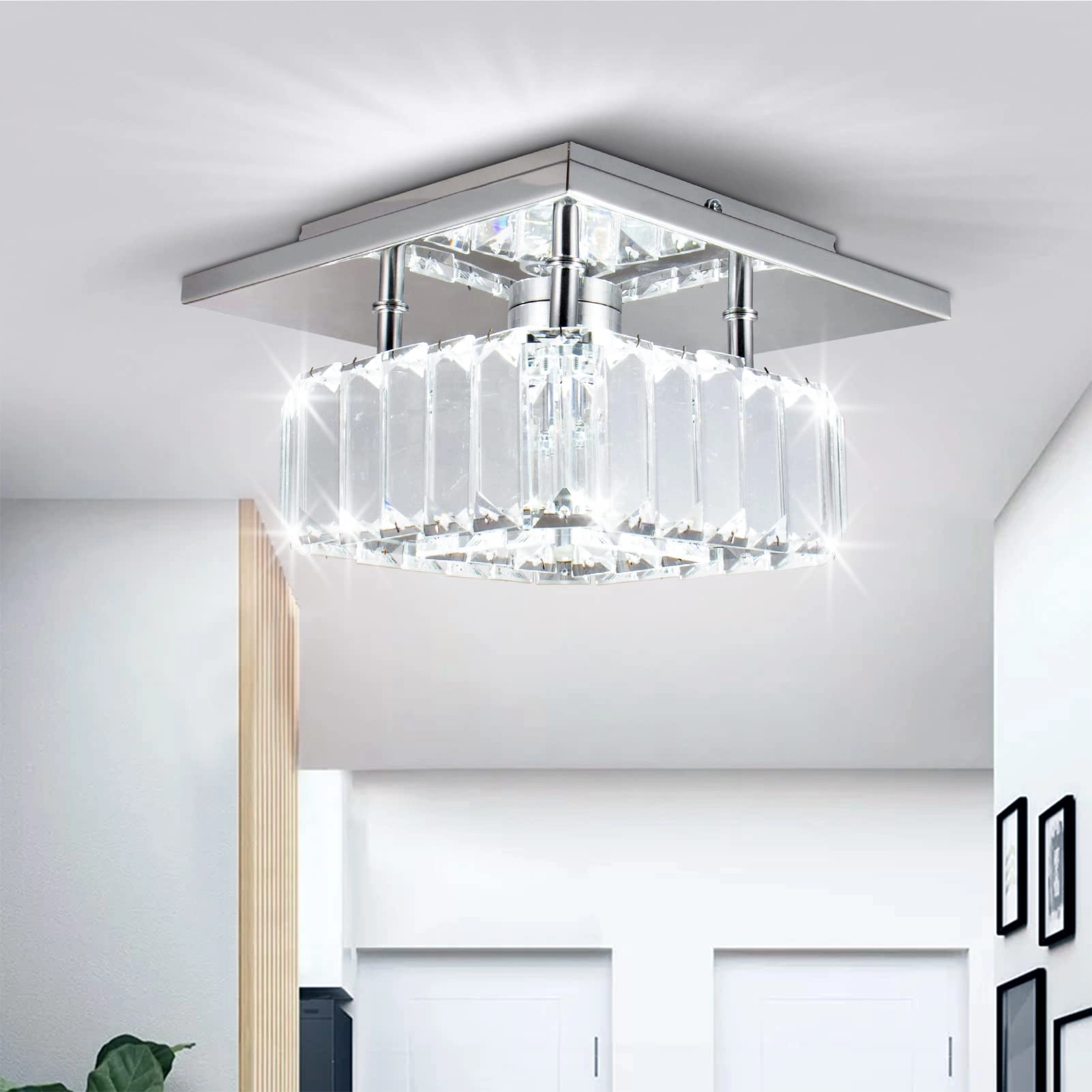 Dixun Mini Crystal Chandelier - 3000k - 6000k