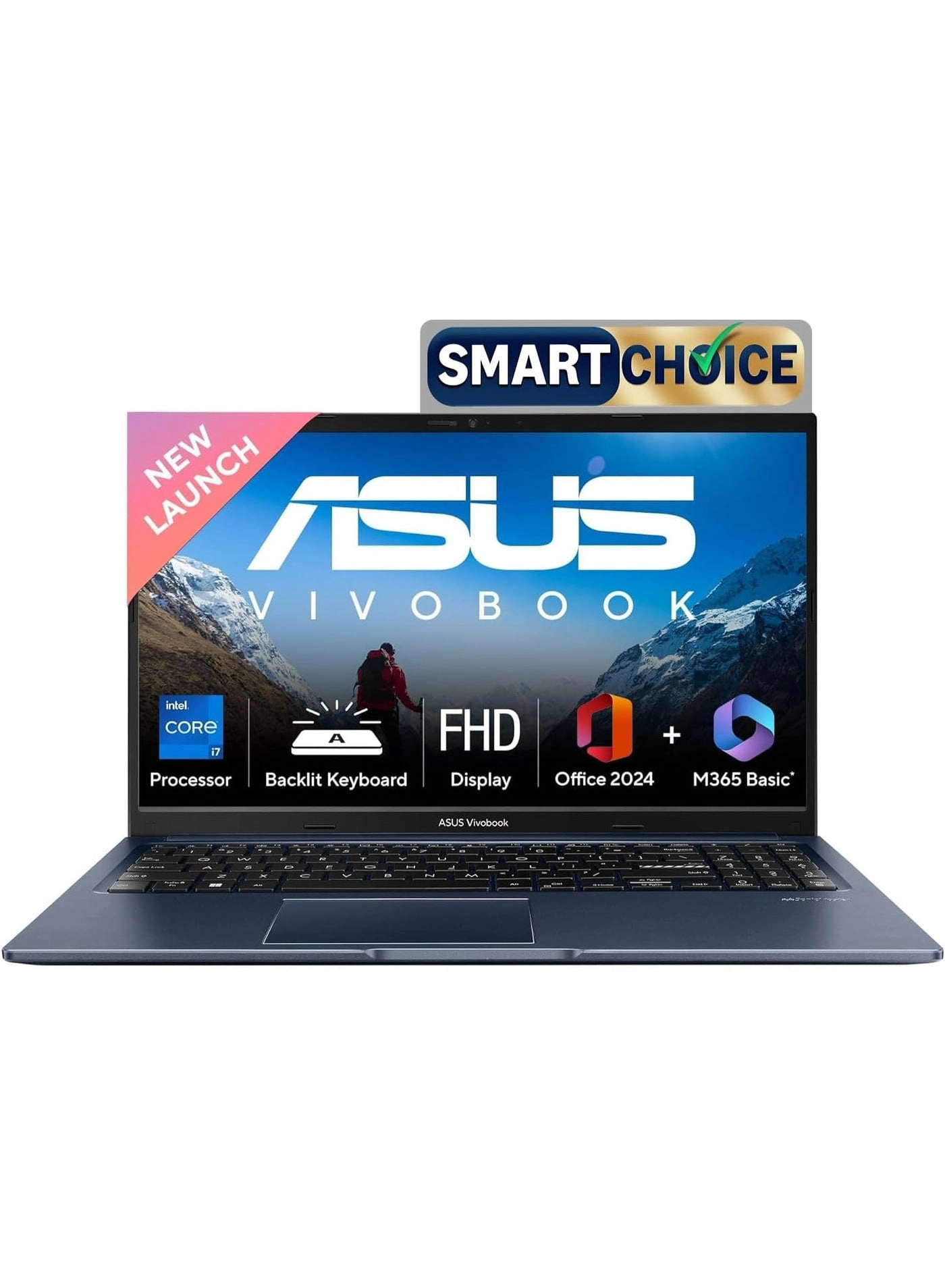 ASUS VivoBook 15 X1502 90NB10T1-M01B40 - 15.6'' Core i7-13620H 24GB DDR4 1TB PCIe 4.0 SSD