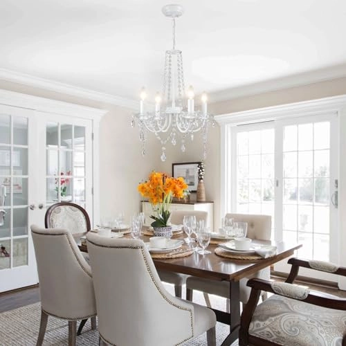 Crystal Chandelier - 59-inch adjustable chain