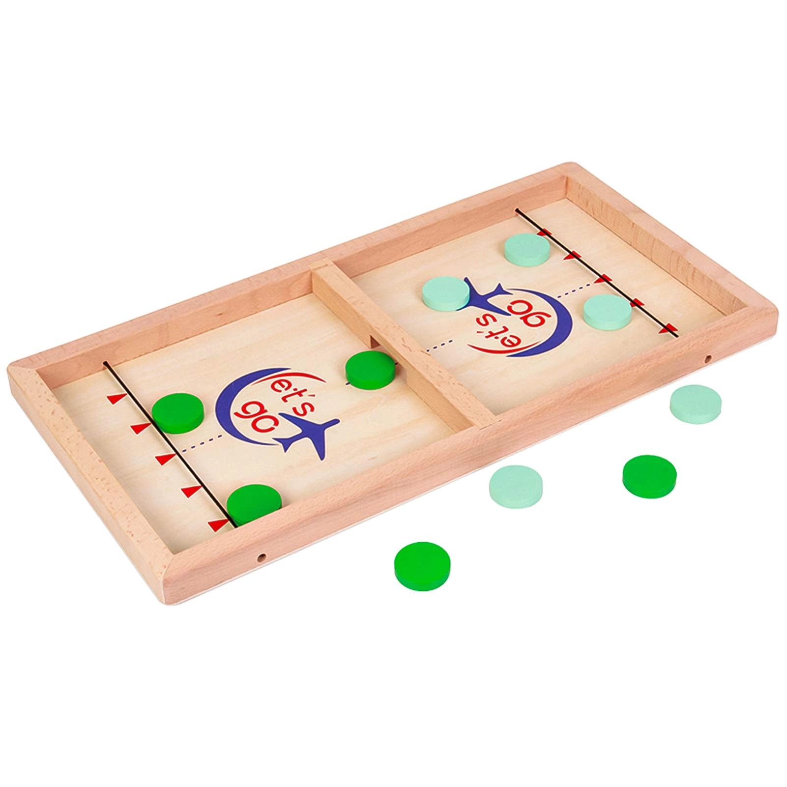 GGOOT Wooden Catapults Bumper Chess Board