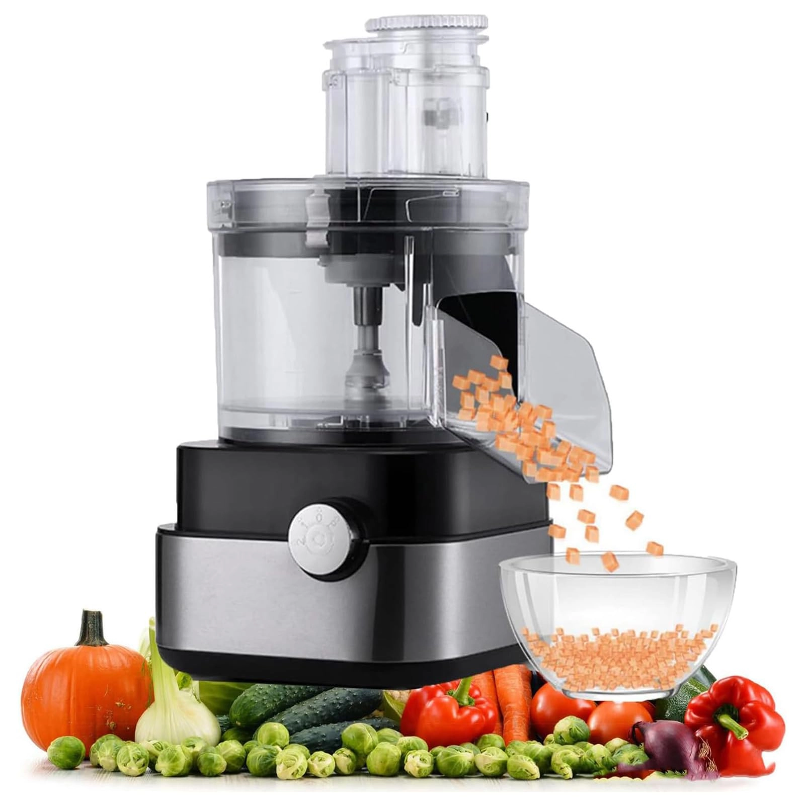 WIKINK Electric Cube Vegetable Cutter - 5.0L 600W