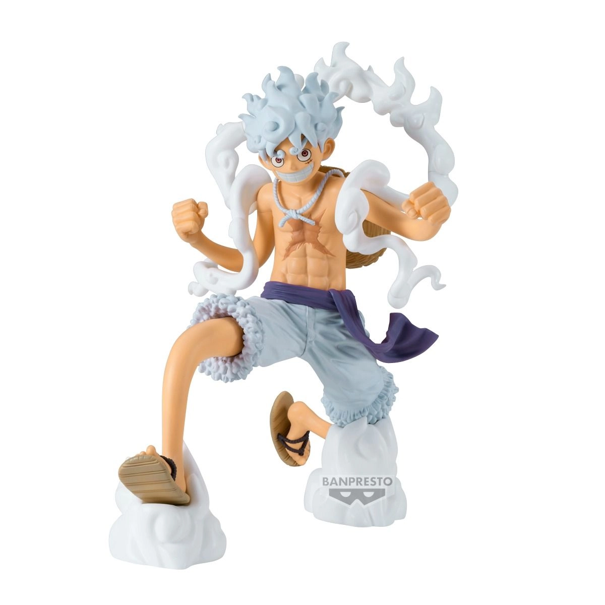 BANDAI SPIRITS Monkey D. Luffy - One Piece Grandista Monkey.D.Luffy Gear5 Statue (21 cm)
