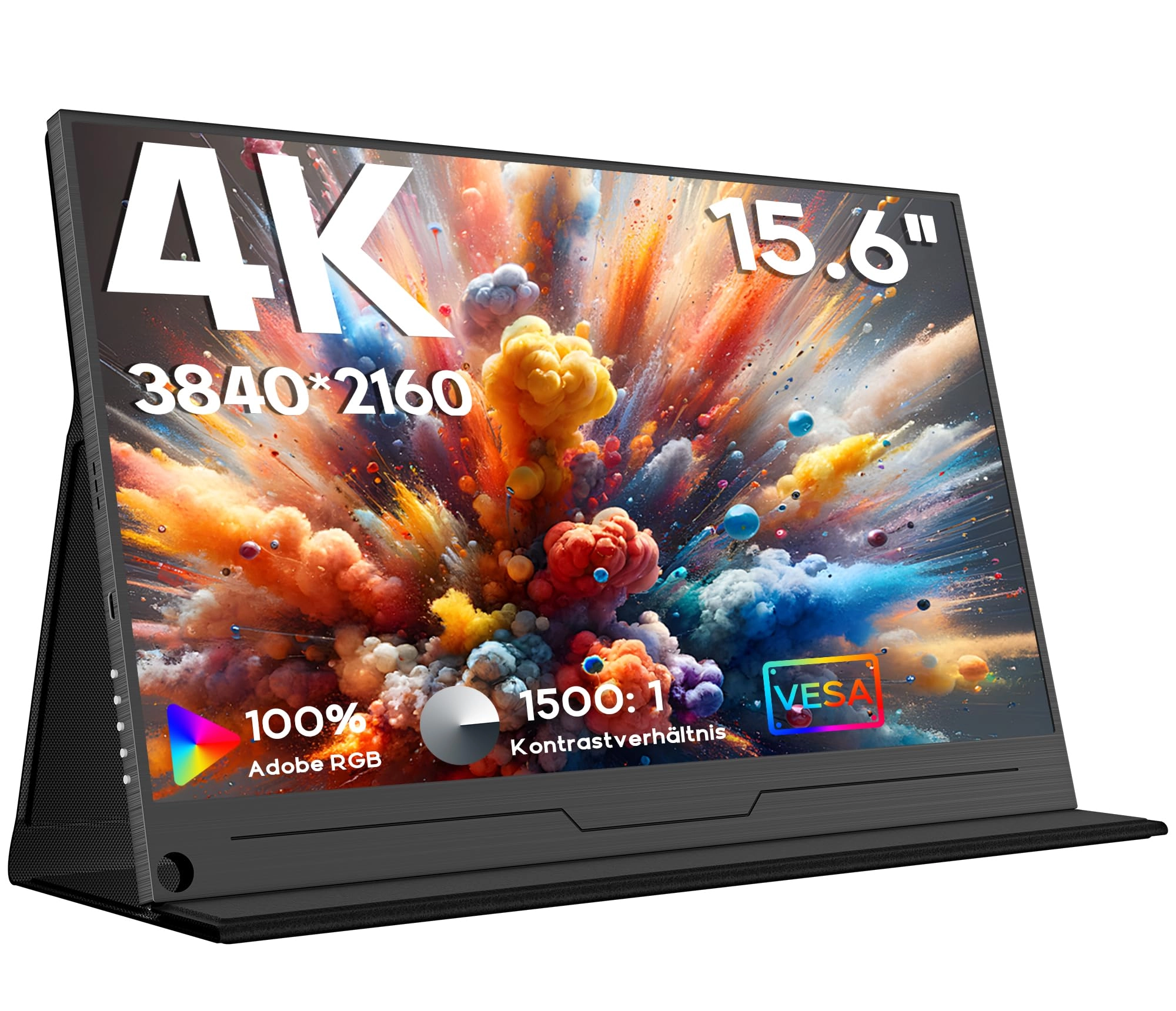 HONGO Portable Monitor - 3840x2160 15.6 Inches