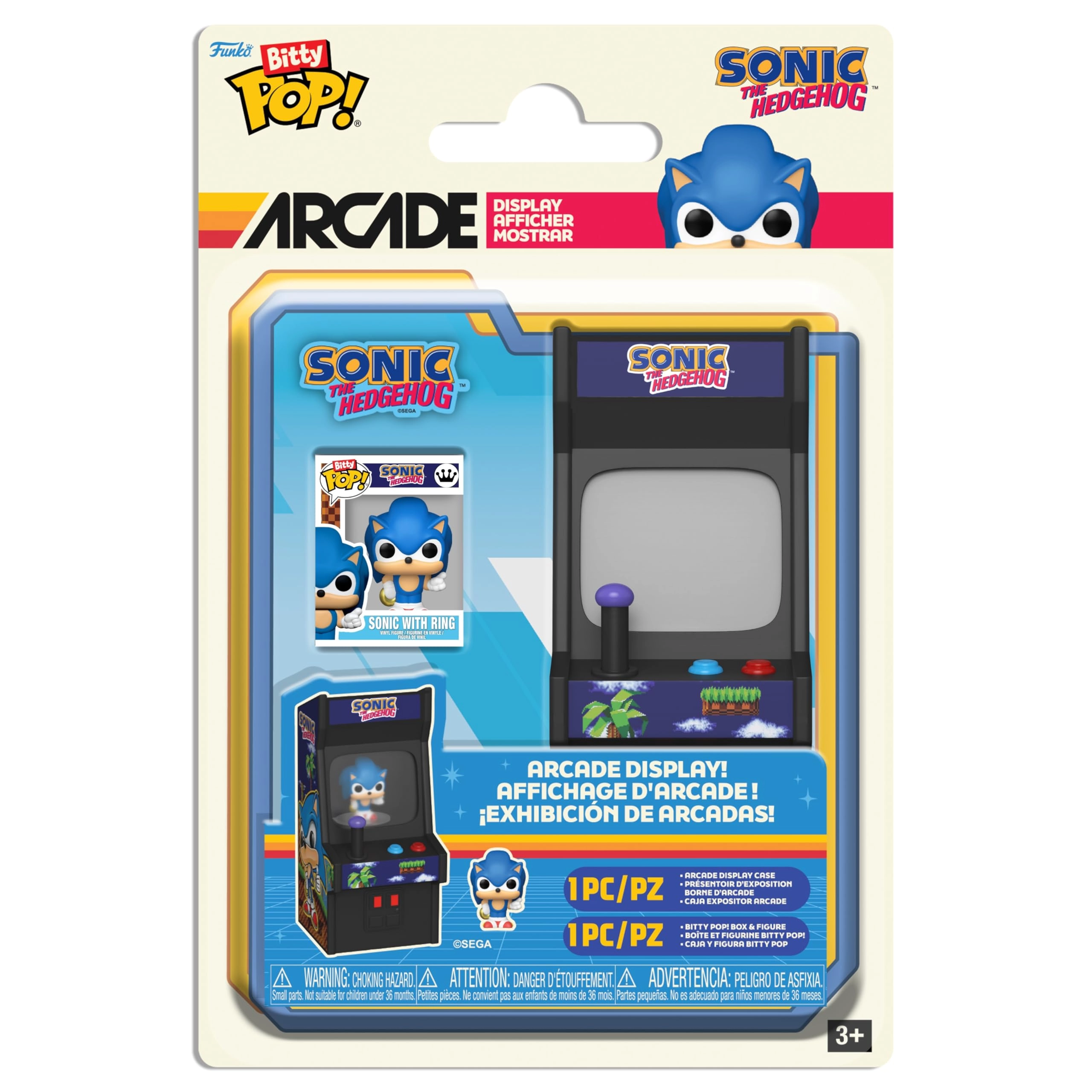 FUNKO Bitty Pop! Arcade Sonic - 10.8 cm