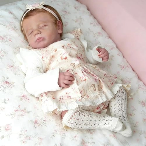 Reborn Baby Doll - 20 Inch Silicone Girl Ages 3+
