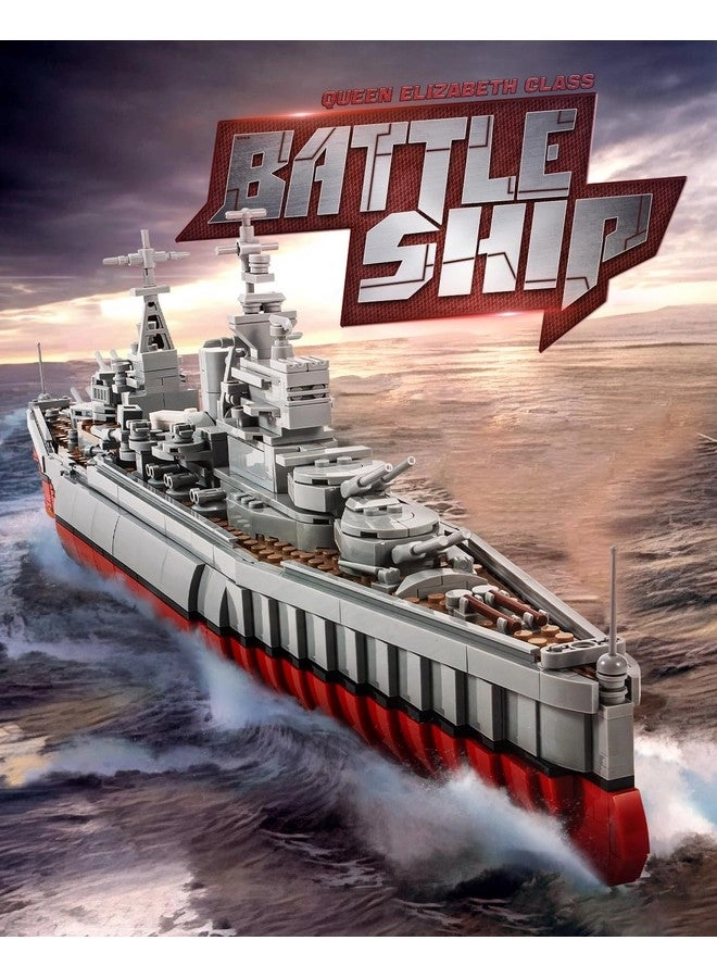 Queen Elizabeth Class War Ship - Military 1564 pcs