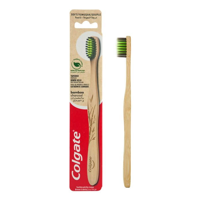 Bamboo Charcoal Toothbrush - Soft