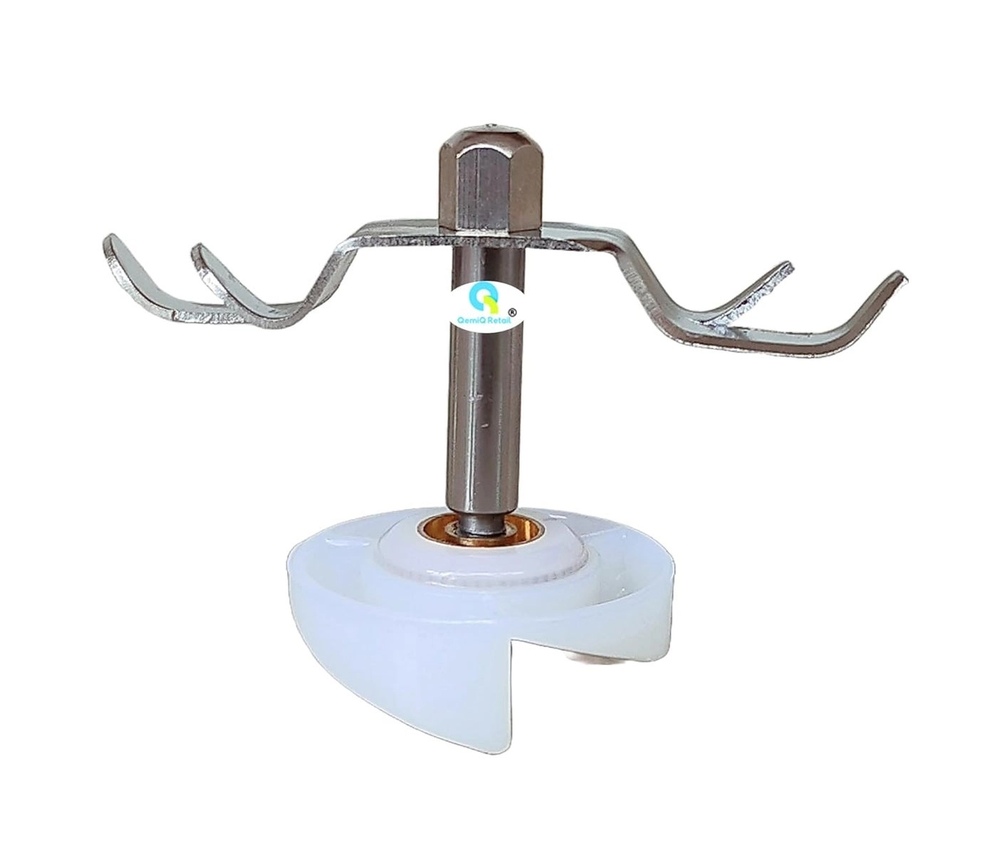 Mixer Grinder Chutney Jar Blade Set with Coupler - stainless steel blade shaft