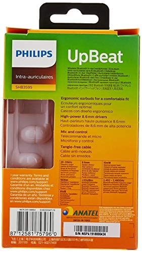 SHB3595WH/10 Wireless Headphone