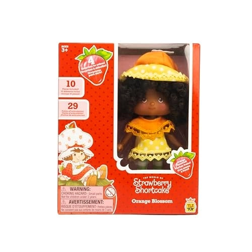 Orange Blossom Fashion Doll - 5.5-inch Poseable 4 Surprise Accessories