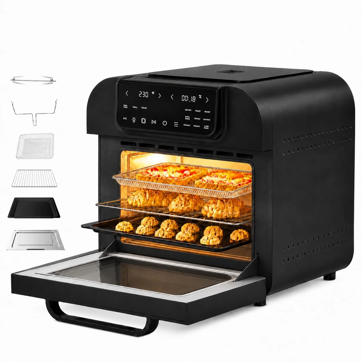 Hangzhou Mida Dianqi Keji Youxian Gongsi Air Fryer Oven Myssdawairfry16+recipe