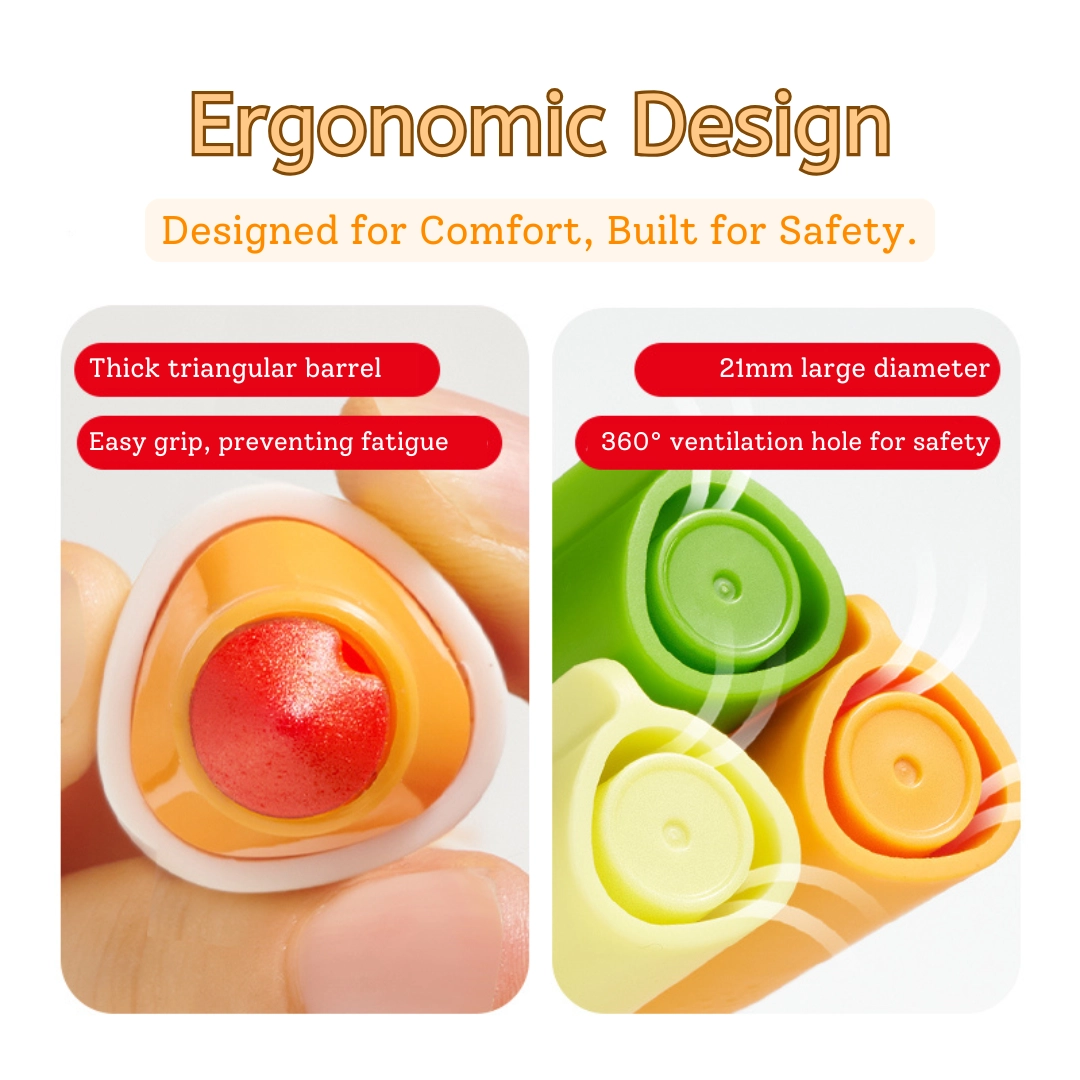 Fine Tip Washable Markers - Multi Colour Large cone tip