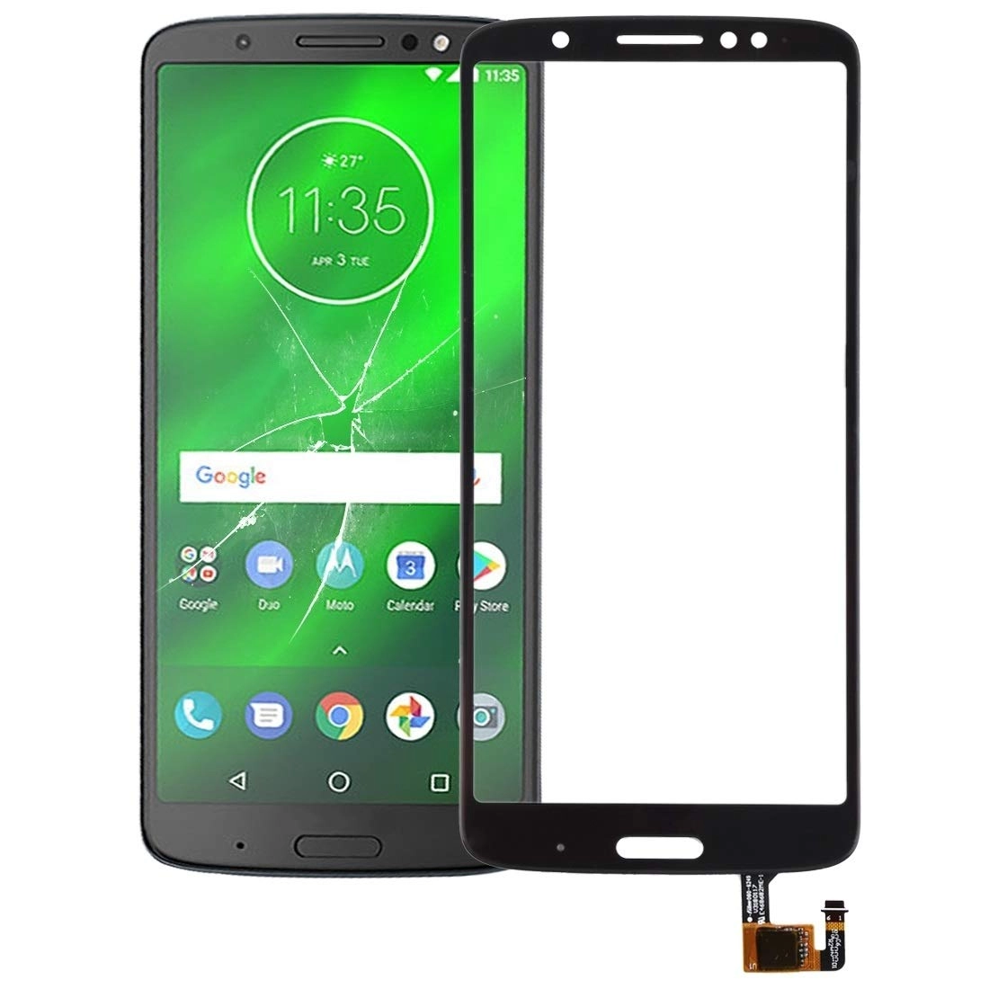CHENHILIFNJSAA Touch Panel for Moto G6 Plus